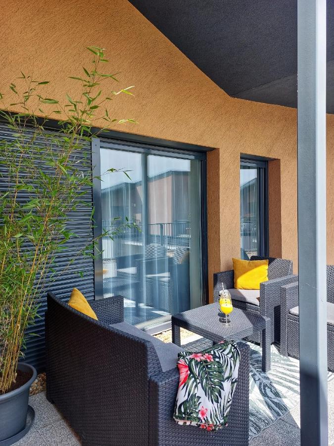 Paskom Apartmanház Nyergesujfalu Exterior foto